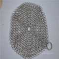 Edelstahl Mesh Runde Küche Chainmail Scrubber